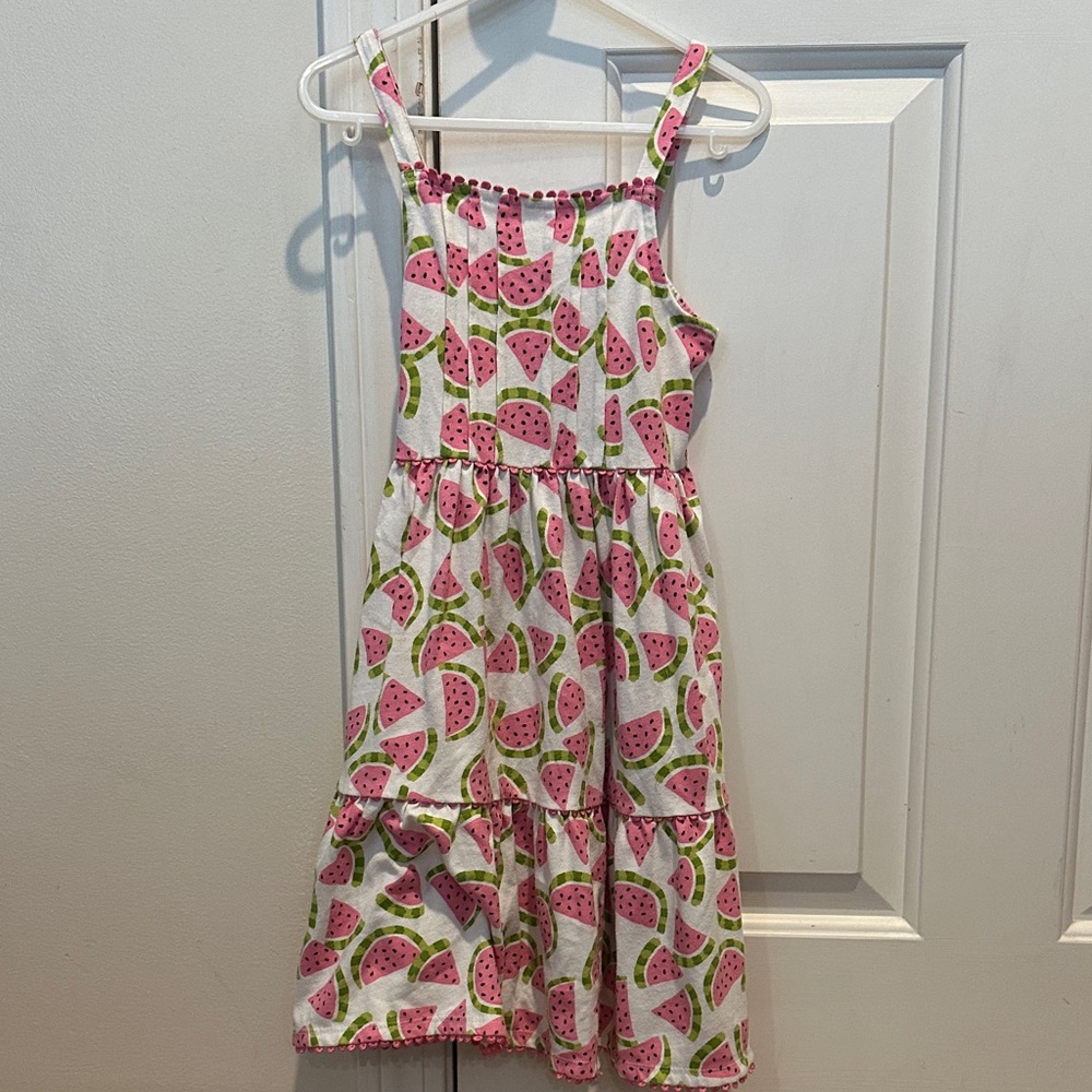 The Children's Place Pink and Green Watermelon Dress